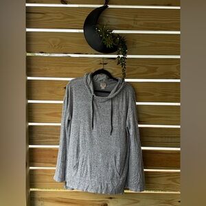 Mossimo Supply Co. Heather Gray Hoodie